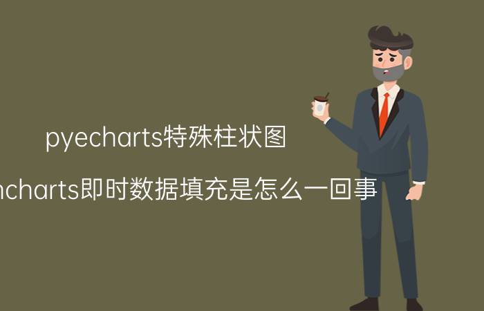 pyecharts特殊柱状图 highcharts即时数据填充是怎么一回事？